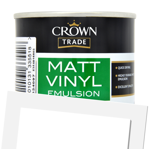 Crown Trade Matt Vinyl Tester Spectrum 250ml (PNG)