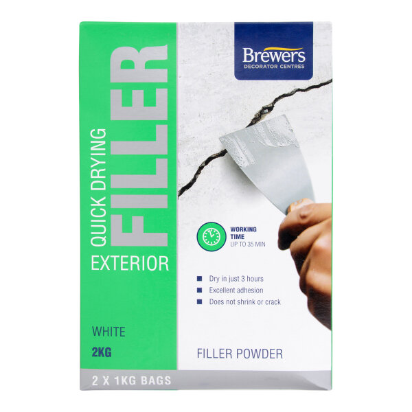 Quick Drying Exterior Filler White