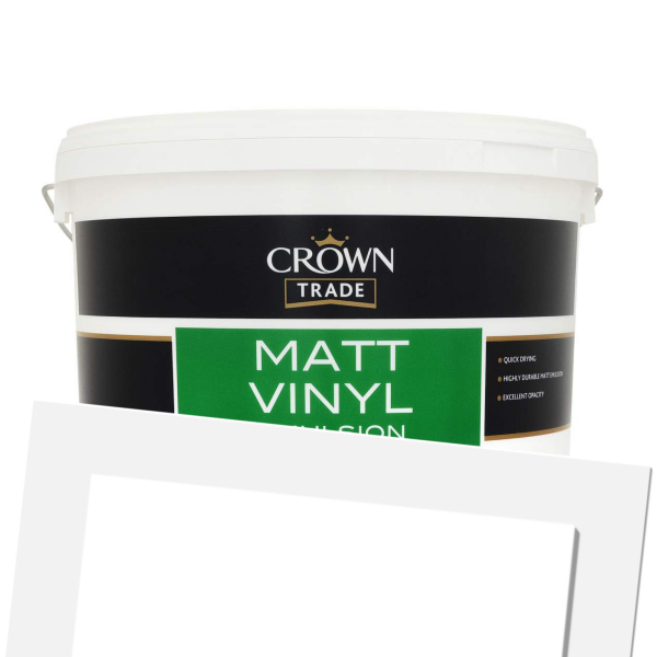 Crown Trade Matt Vinyl (Tinted) 10L (PNG)