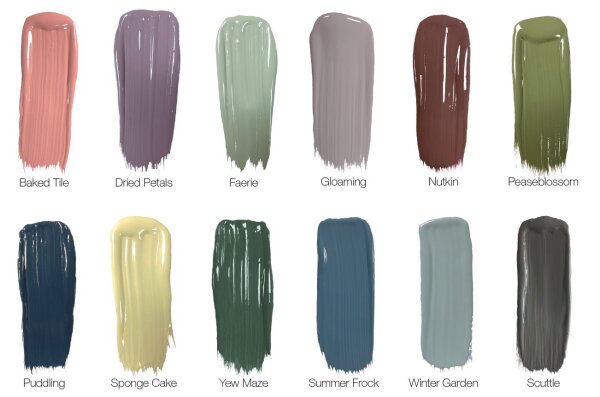 Earthborn colour swatches