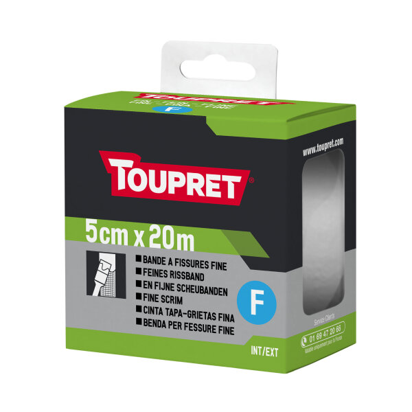 Toupret Calicot Ultra Fine Scrim Roll 50mm x 20m
