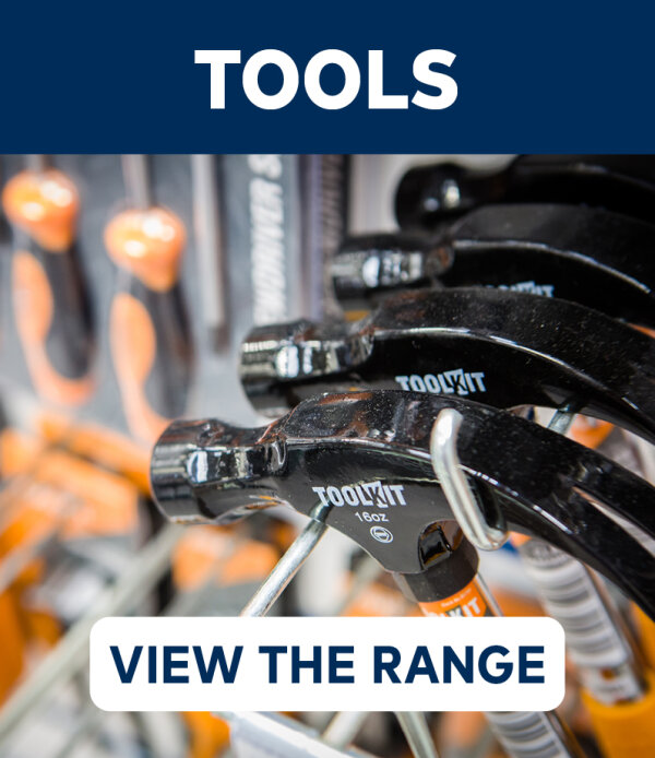View the range of tools available
