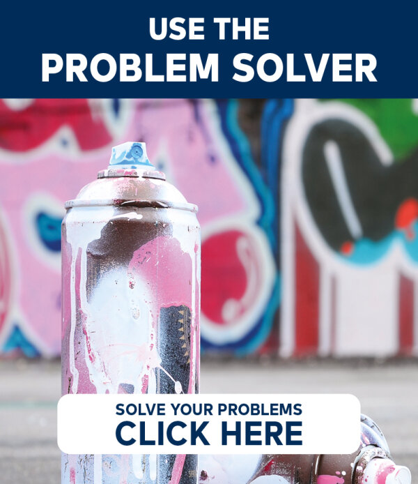 Solvent Paint | Use our problem solver