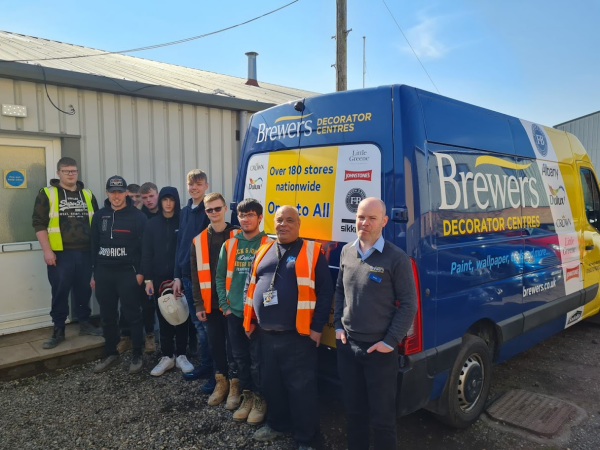 Brewers Norwich Paint Donation