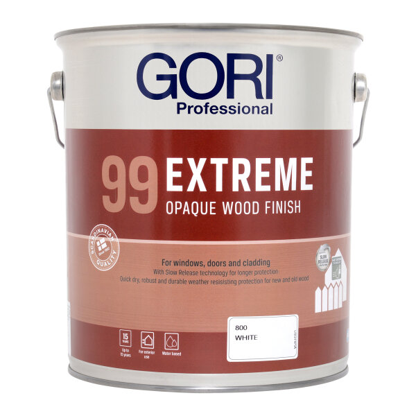 99 Extreme Opaque Wood Finish White