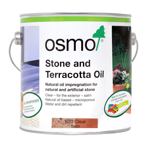 Stone & Terracotta Oil Satin 620 Clear