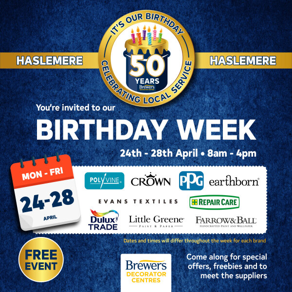 Brewers Haslemere Birthday Week Celebration Weekend