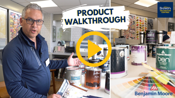 Benjamin Moore Product Walkthrough