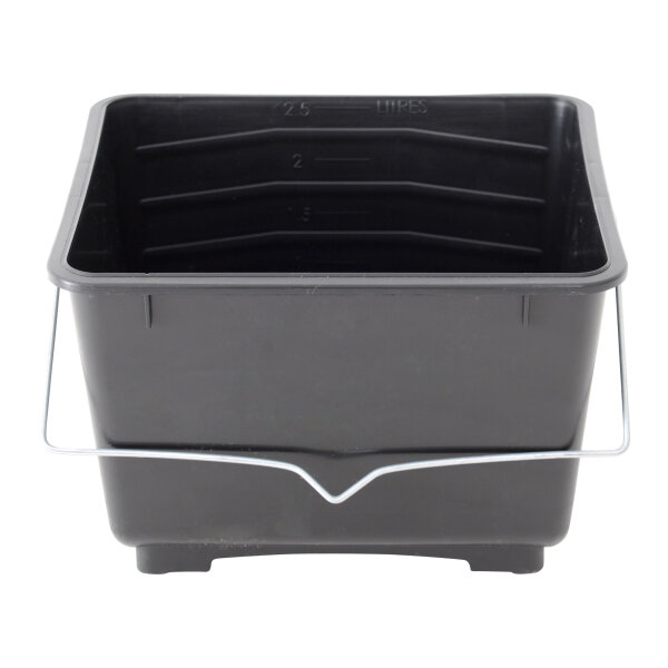 Mini Black Plastic Scuttle (JN603805)