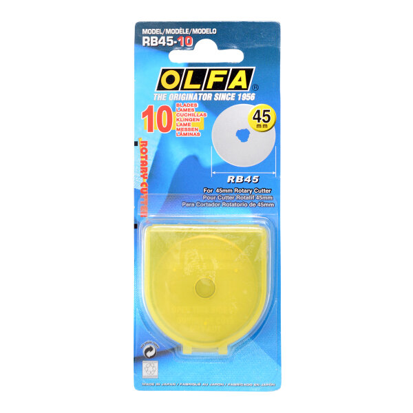 Replacement Rotary Blade Pack of 10 RB45-1 (LE48360)