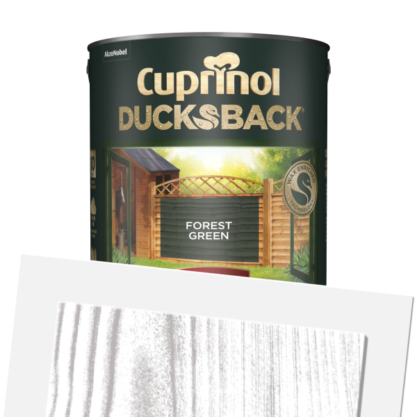 Cuprinol Ducksback Forest Green 5L (PNG)