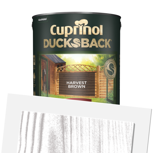 Cuprinol Ducksback Harvest Brown 5L (PNG)