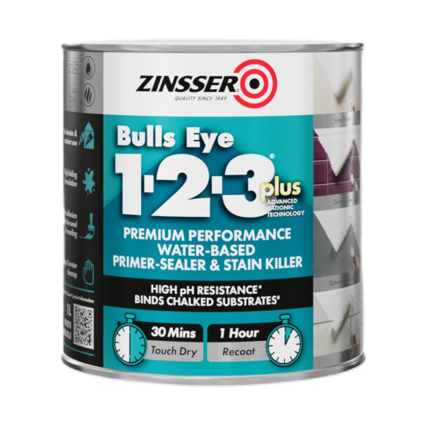 Zinsser Bulls Eye 123 Plus 1L (BN6004P)