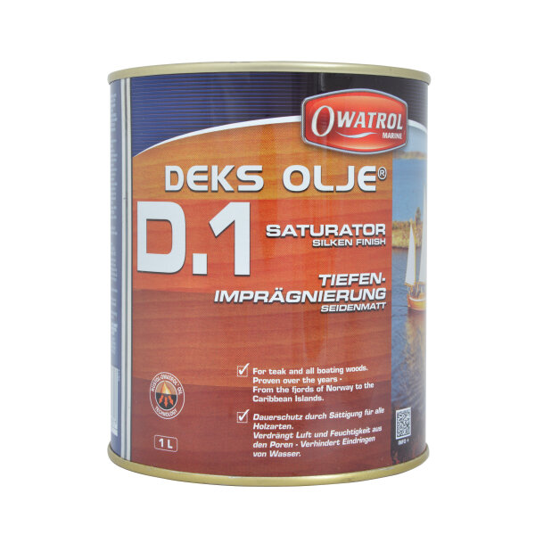 Owatrol Deks Olje D1 Matt 2.5L