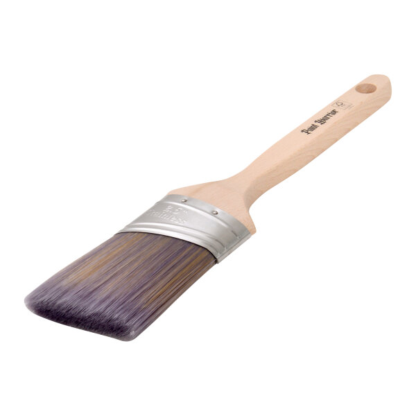 Paint Warrior Oval Angled Long Handle Brush 2.5" Image 1