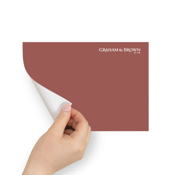 Graham & Brown Peel & Stick Sample Alizarin (AV062381045)