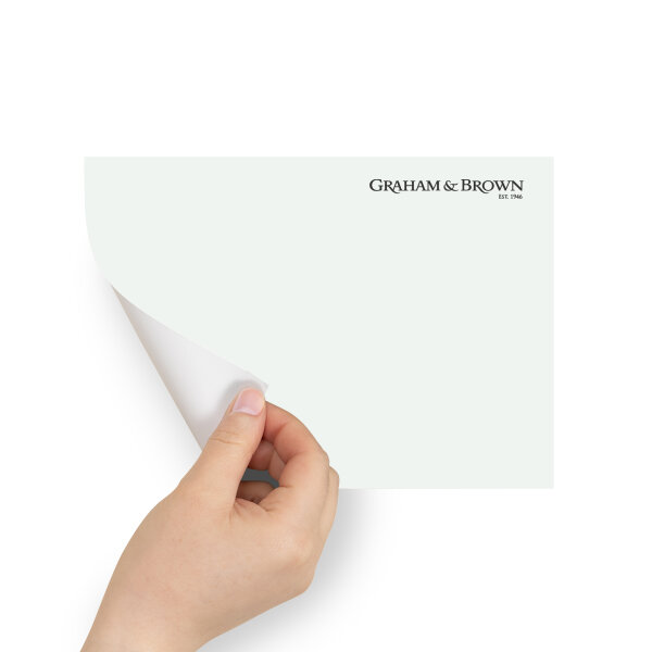 Graham & Brown Peel & Stick Sample Ava White (AV062381105)