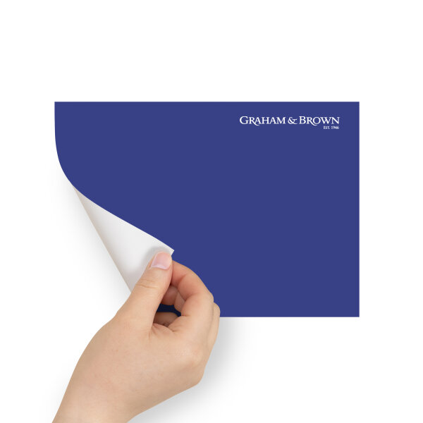 Graham & Brown Peel & Stick Sample Baldwin Blue (AV062381130)