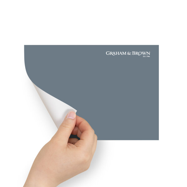 Graham & Brown Peel & Stick Sample Benjamin Blue (AV062381200)