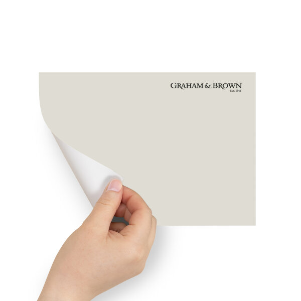 Graham & Brown Peel & Stick Sample Blanc (AV062381235)