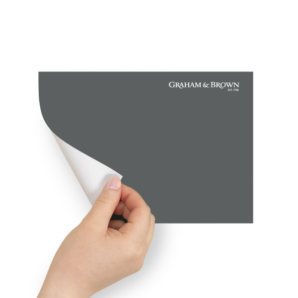 Graham & Brown Peel & Stick Sample Lund Grey (AV062382110)