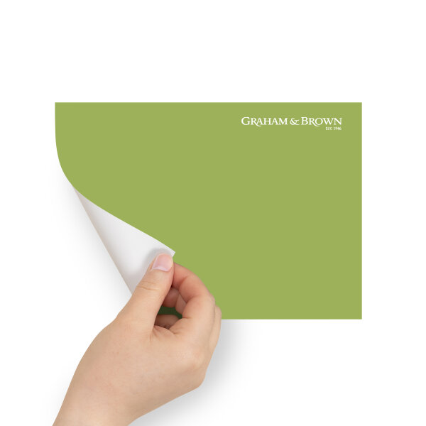 Graham & Brown Peel & Stick Sample Matcha Tea (AV062382150)