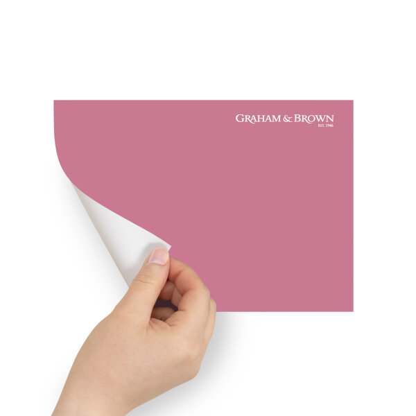 Graham & Brown Peel & Stick Sample Raspberry Ripple (AV062382465)