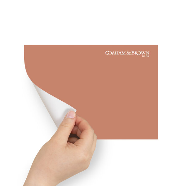 Graham & Brown Peel & Stick Sample Sienna (AV062382615)