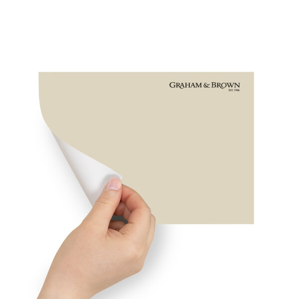 Graham & Brown Peel & Stick Sample Taupe Twist (AV062382780)