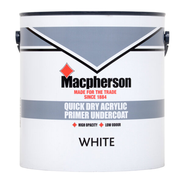 Quick Dry Acrylic Primer Undercoat White 2.5L (AV20090N)