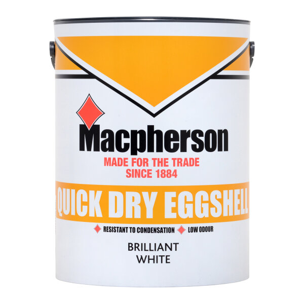 Quick Dry Eggshell Brilliant White 5L (AV2004205F)