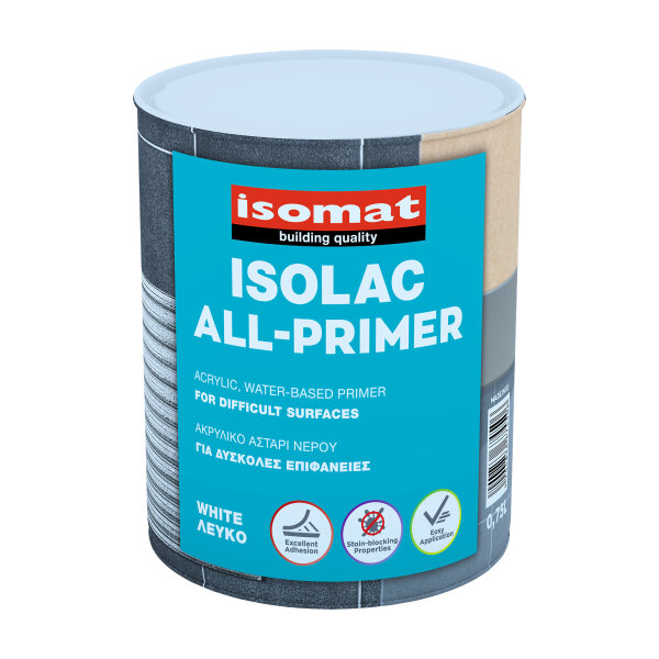 Isomat Isolac All-Primer White 750ml (BN28772005P)