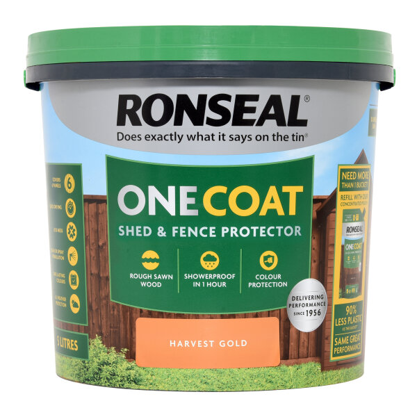 One Coat Shed & Fence Protector 5L (HA568220F)
