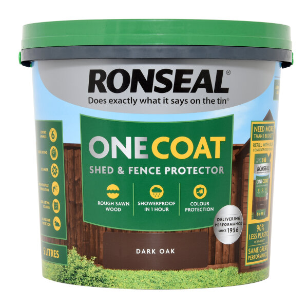 One Coat Shed & Fence Protector 5L (HA568210F)