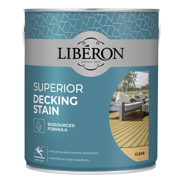 Superior Decking Stain Clear 2.5L (HJ30401710J)