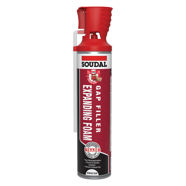 Gap Filler Expanding Foam Genius Gun 600ml (NC7850105)