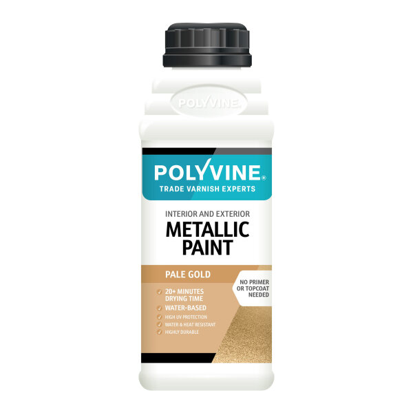 Acrylic Metallic Paint Pale Gold 500ML (BN4300812Q)