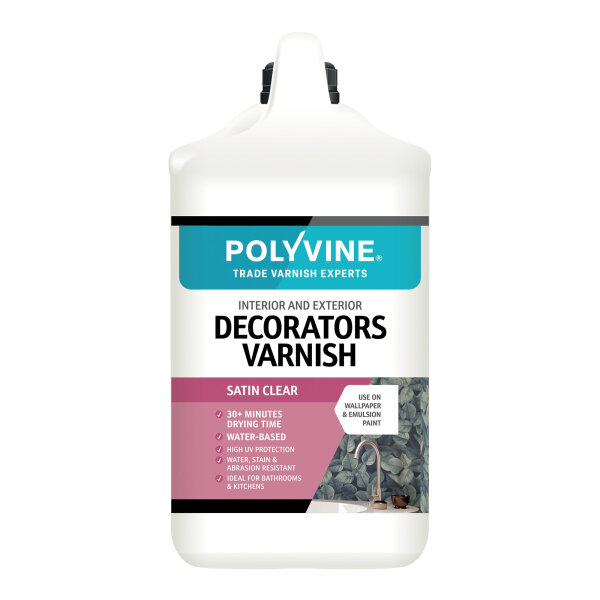 Decorators Varnish Satin 4L (HC4112F)