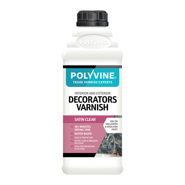 Decorators Varnish Satin 1L (HC4112N)