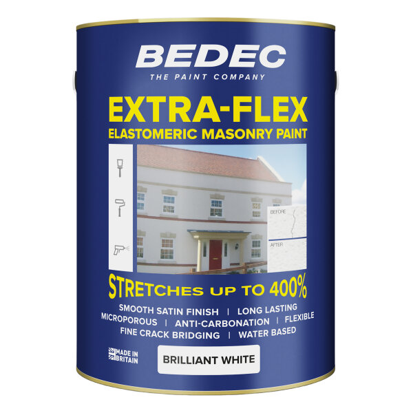 Extra Flex Smooth Masonry Brilliant White 5L (BN041705F)