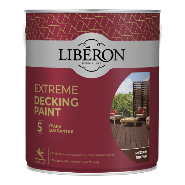 Extreme Decking Paint 2.5L Medium Brown (HJ30401625J)