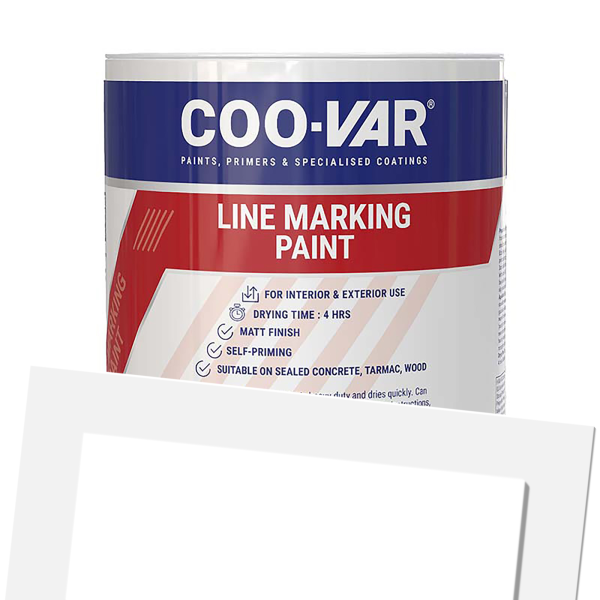 Coo-var Road Line Marking Generic Paint Chip
