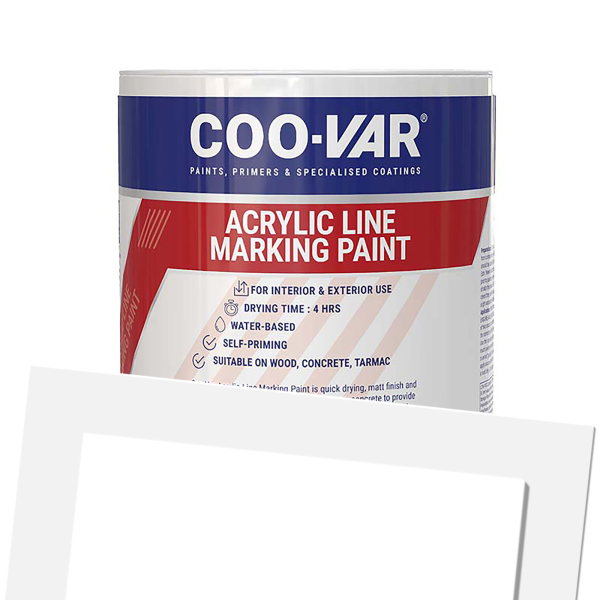 Acrylic Line Marking GEneneric Tin
