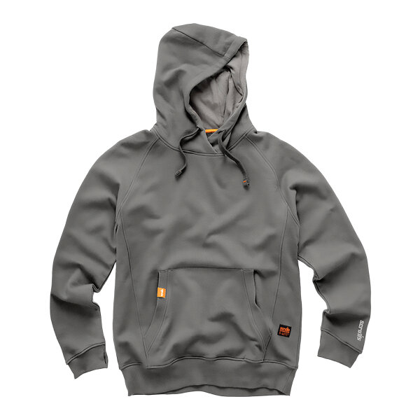Eco Worker Hoodie Graphite Front (NL58055005)