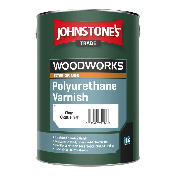 Polyurethane Varnish Gloss Clear 5L (HA346705F)