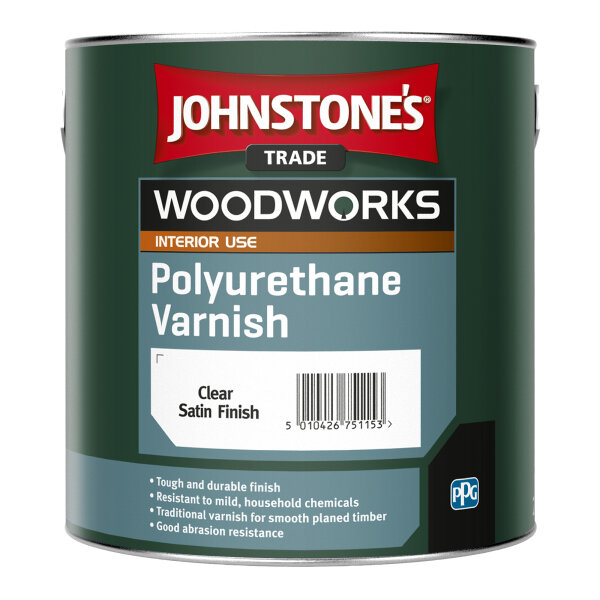 Polyurethane Varnish Satin Clear 2.5L 2025 (HA346710J)