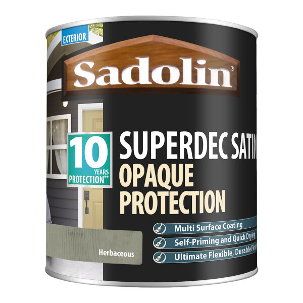 Sadolin Superdec Satin Herbaceous 1L (HA5725615N)