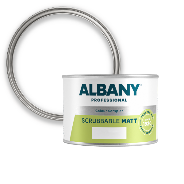 Albany Scrubbable Matt 350ml Colour Sampler PNG