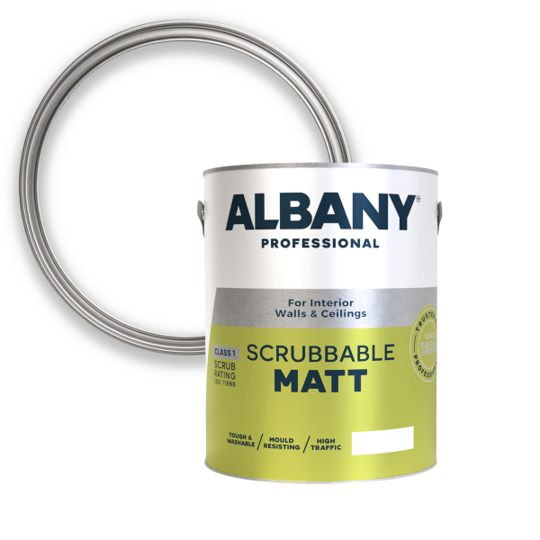 Albany Scrubbable Matt (Tinted) 5L PNG