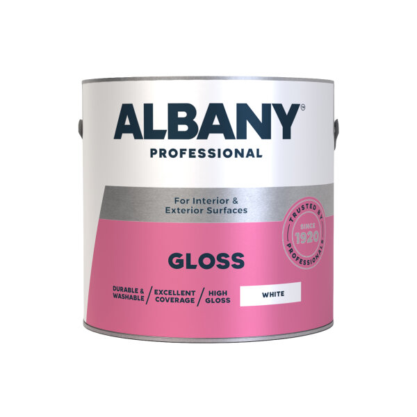 Albany Gloss White 2.5L Front (AA0104001J)